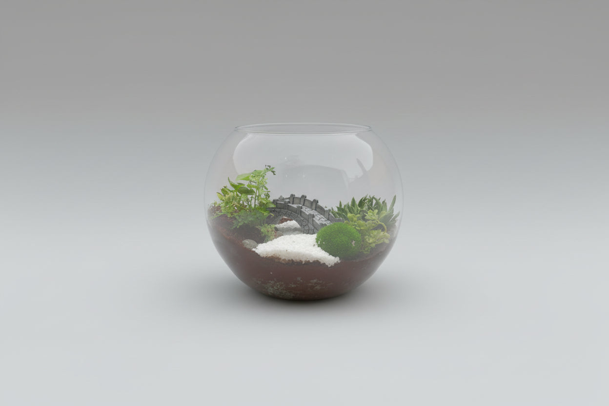 6 Inch with Bridge and Water
